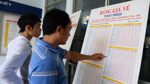 Vé tàu Tết 2015 giảm đến 20% ảnh 1